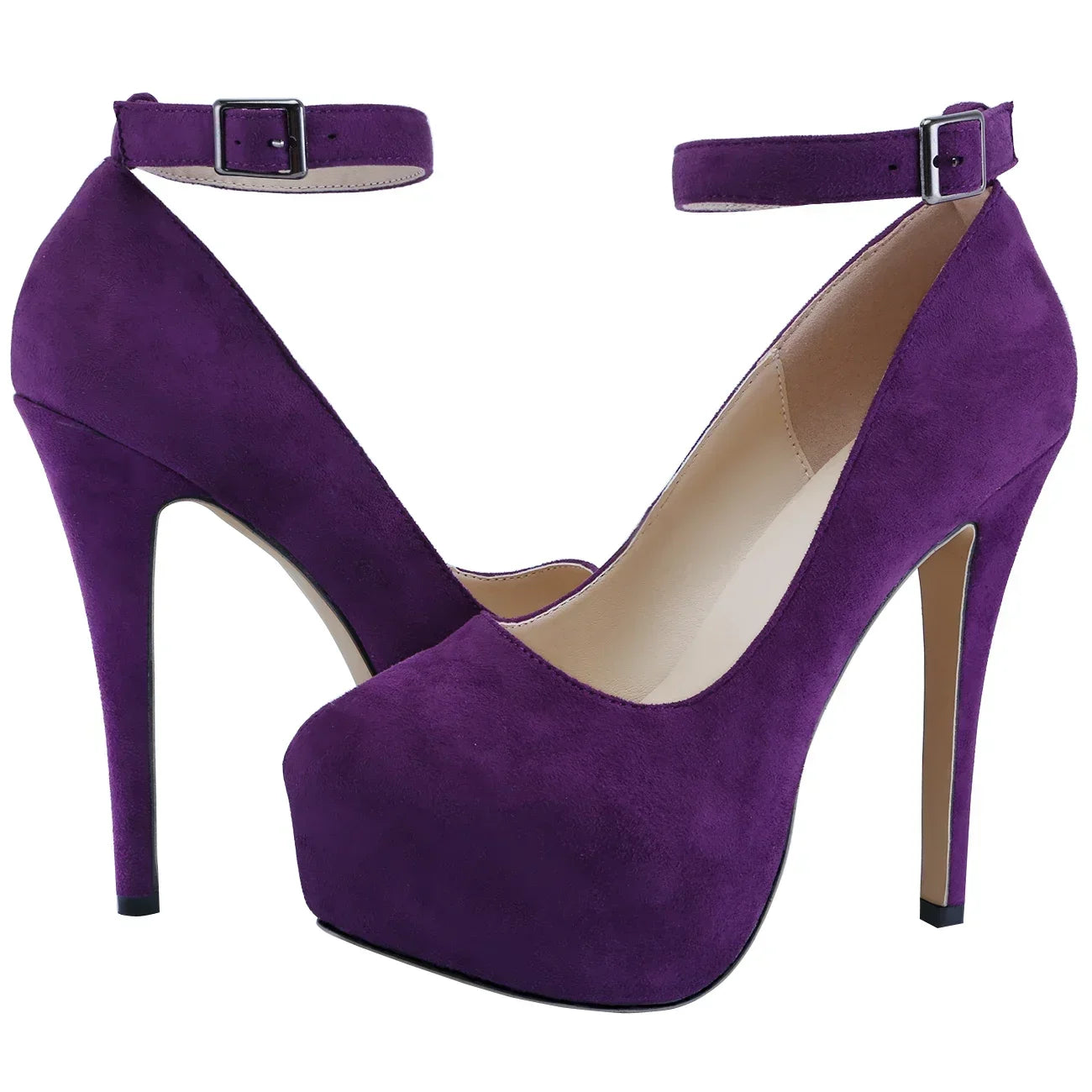 Cross-dresser Unisex Men's Pumps Fashion Peep Toe Platform 14cm Sexy Drag Queen High Heels Shoes Nightclub Stilettos Size 44