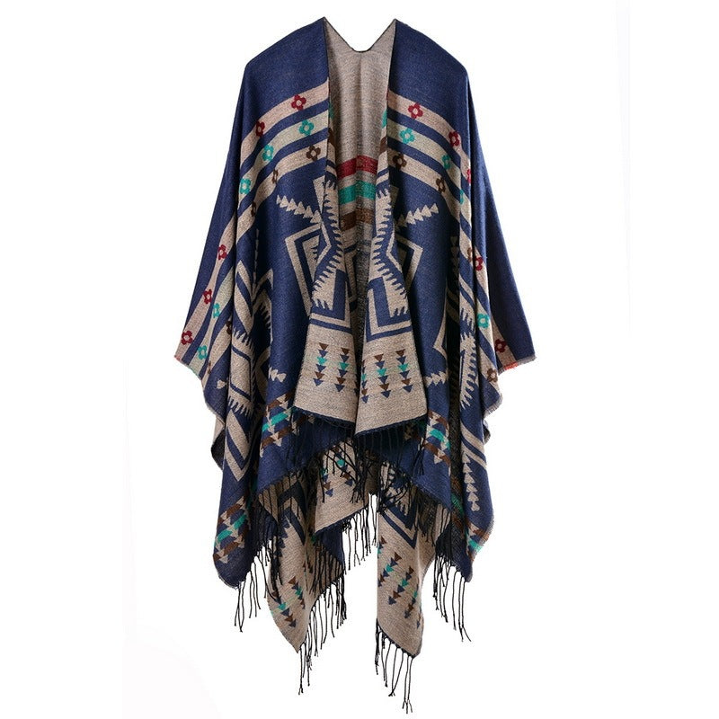 Air Conditioning Blankets, Cashmere Thick Scarves, Warm Cloaks, Travel Ethnic Cloaks For Men And Women