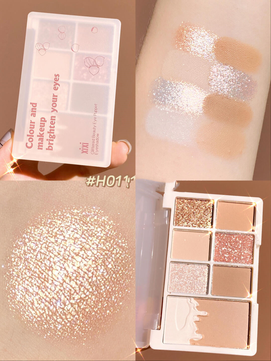 Daily All-match Chestnut 7-color Eyeshadow Palette