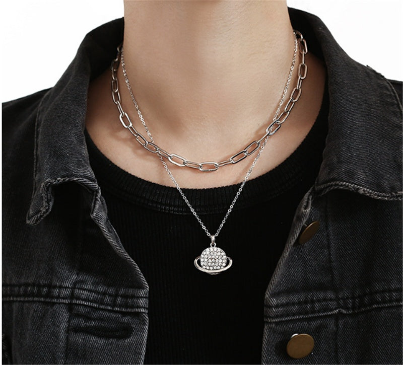 Clavicle Chain European And American Style Jewelry Exquisite Light Luxury Nebula