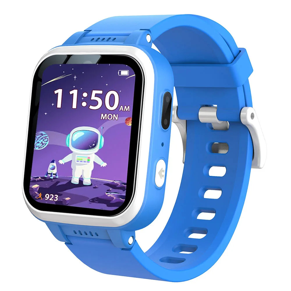 Kids Smart Watch with 90°Rotatable Camera Smartwatch Touch Screen Kids Watch Music Pedometer Flashlight Games Digital Wrist Watc