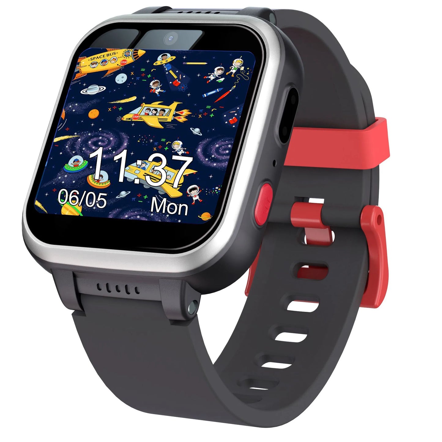 Kids Smart Watch with 90°Rotatable Camera Smartwatch Touch Screen Kids Watch Music Pedometer Flashlight Games Digital Wrist Watc