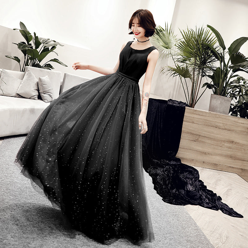 Women's Starry Long Evening Gown