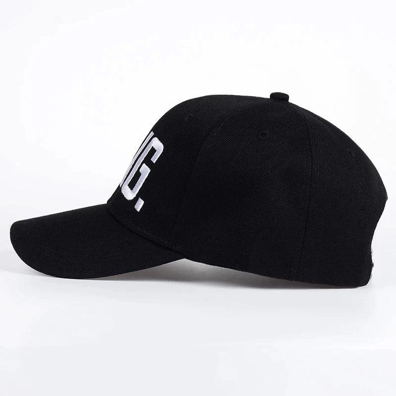 New Women's Letter Embroidered Baseball Cap King and Queen Snapback Hats Couple Hip Hop Style Hats Outdoor Casual Cotton Sun Hat