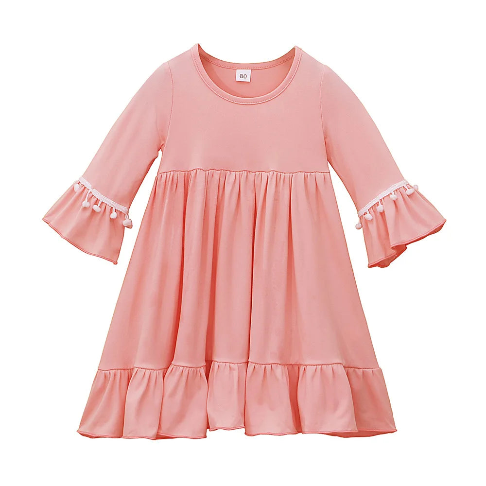 2pcs Kids Girls Hijab Abaya Muslim Set For Baby Islamic Clothing Overhead Scarf Kaftan Khimar Burqa Niqab Jalabiya Djellaba Suit