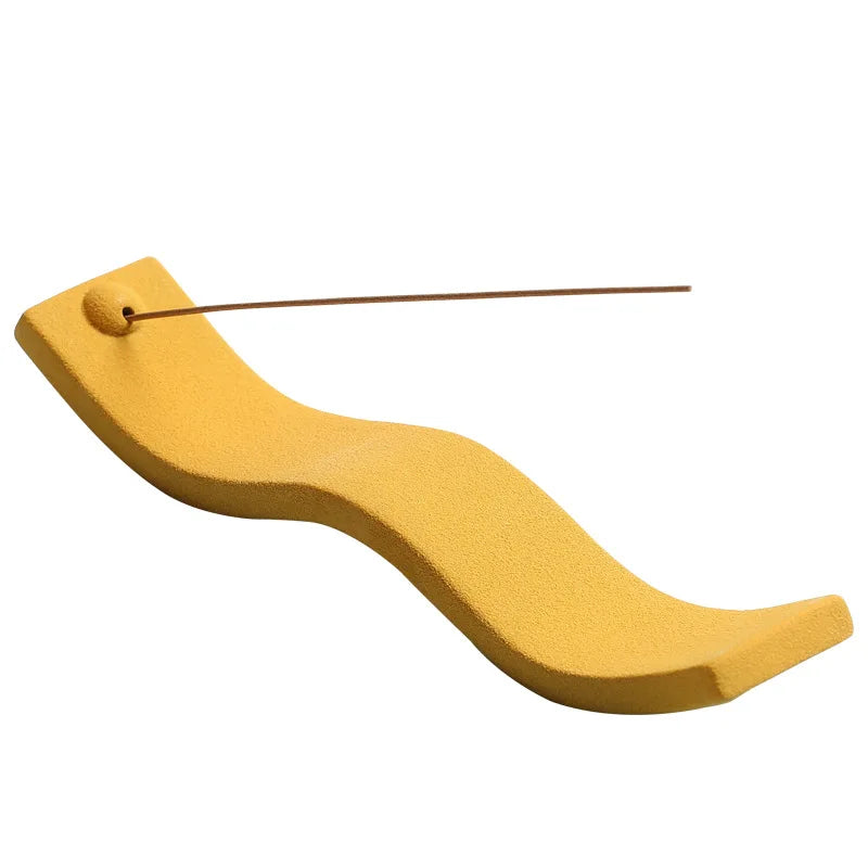 1pc Ceramic Handicrafts Incense Stick Holder Incense Burner Censer Home Ornament (Without Incense)