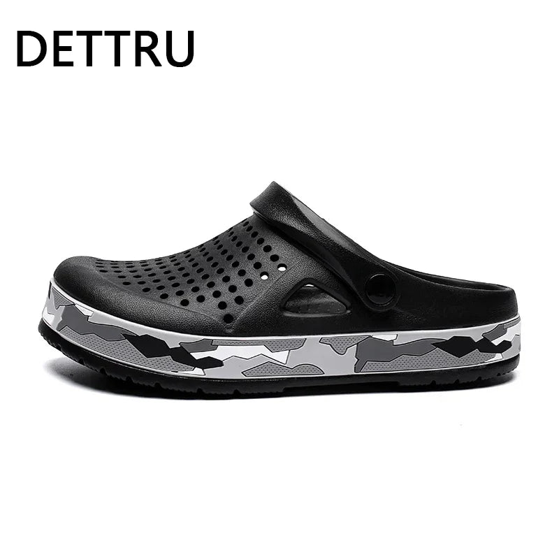 Hot Sale Brand Clogs Men Sandals Casual Shoes  EVA Lightweight Sandles Unisex Colorful Shoes for Summer Beach Zapatos Hombre