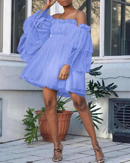 Dresses for Women Fashion Sexy Bra Style Solid Color High Waist Strap Solid Color Dress Mini Party Dress Vestidos