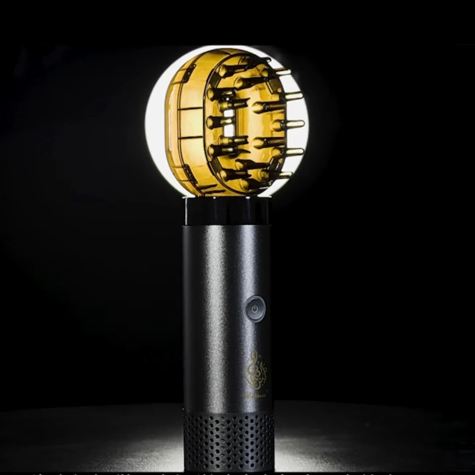 Bukhoon-Original Electric Hair Incense Burner, Mini Luxury Arabic Mubkhar, High Quality Metal Censer, Gift Set, Original, B20