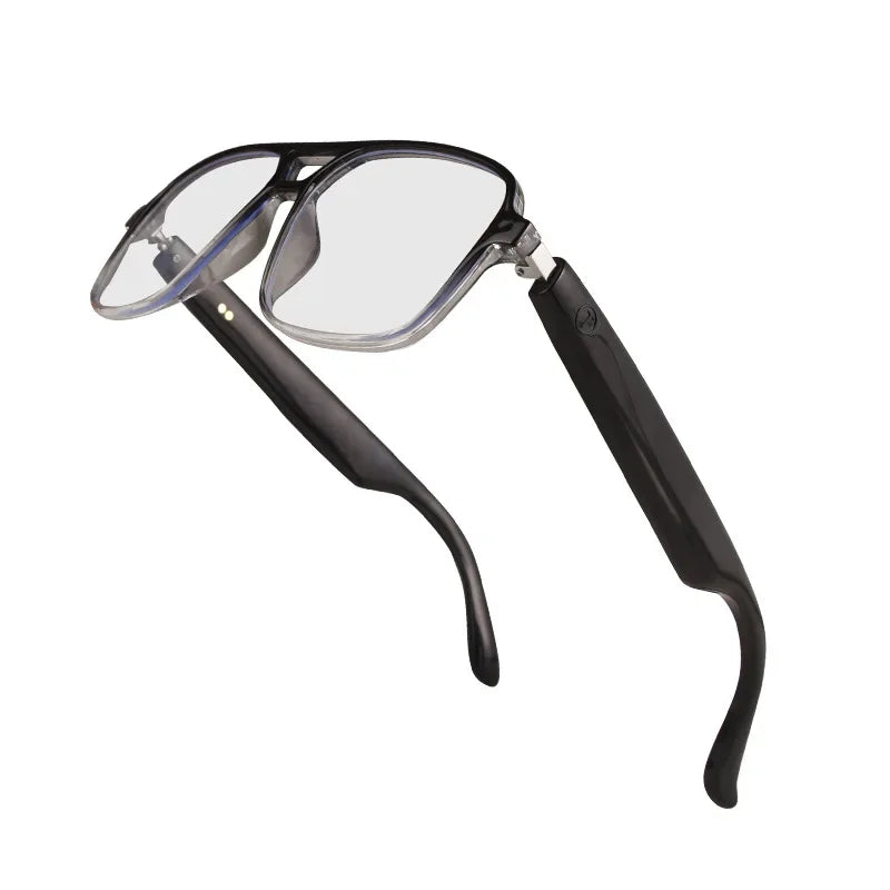 Smart  Bluetooth Audio Glasses Double Beam Color-changing Lenses Anti-blue Light Sunglasses For Call /Linsten To Music/Outdoor