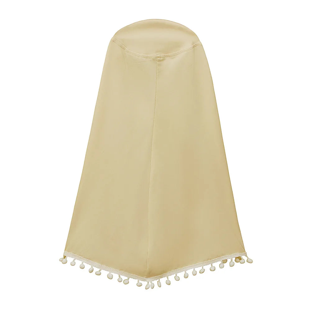 2pcs Kids Girls Hijab Abaya Muslim Set For Baby Islamic Clothing Overhead Scarf Kaftan Khimar Burqa Niqab Jalabiya Djellaba Suit