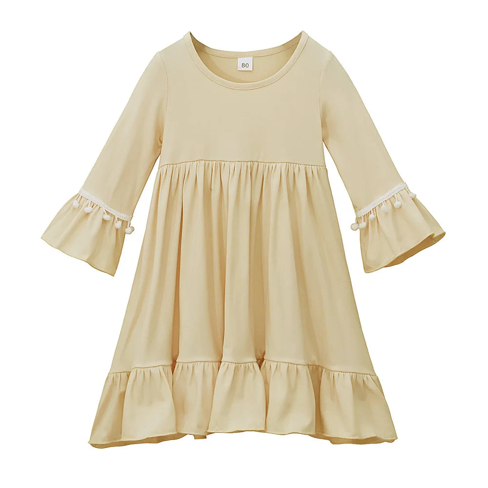 2pcs Kids Girls Hijab Abaya Muslim Set For Baby Islamic Clothing Overhead Scarf Kaftan Khimar Burqa Niqab Jalabiya Djellaba Suit