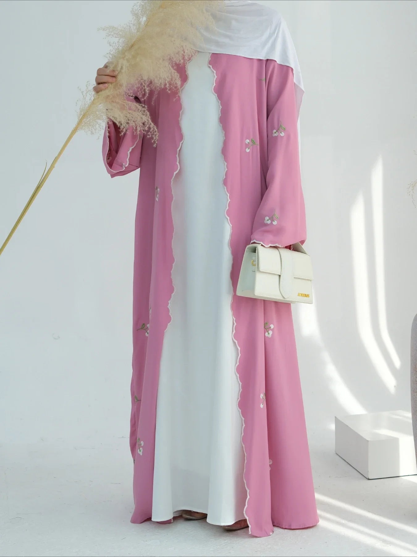 Eid Muslim Abaya for Women Embroidery Cardigan Dresses Abayas Ramadan Morocco Dubai Jalabiya Kaftan Vestidos Arab Long Robe