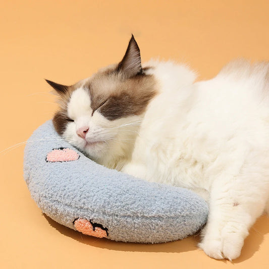 Cat and Dog Sleeping Pillows Puppy Kitten Special U Shape Fashion Pet Pillow Teddy Bear Pomeranian Small Dogs Mat Sofa Supplies