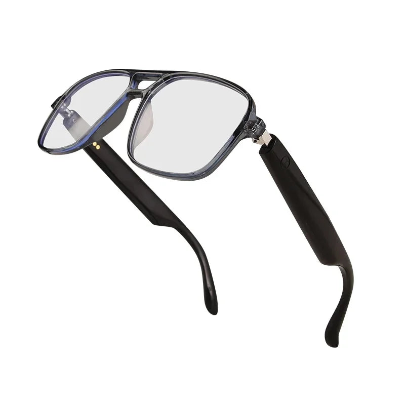 Smart  Bluetooth Audio Glasses Double Beam Color-changing Lenses Anti-blue Light Sunglasses For Call /Linsten To Music/Outdoor