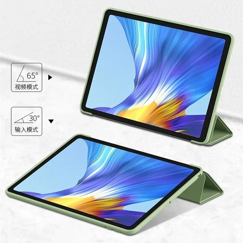 For Huawei MatePad 11.5 Case BTK-W09 BTK-AL09 PU Leather Soft Silicon TPU Back For MatePad 2023 11.5 inch Cover Tablet Case