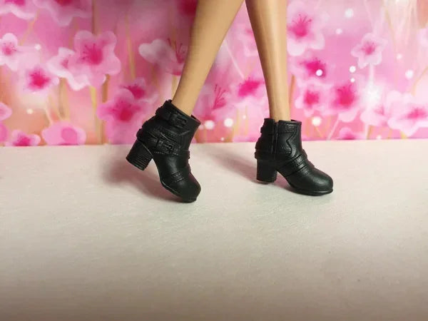 15 different styles for choose  Casual High heels doll shoes for your BB 1:6 Doll Fashion Cute Newest BBI00691