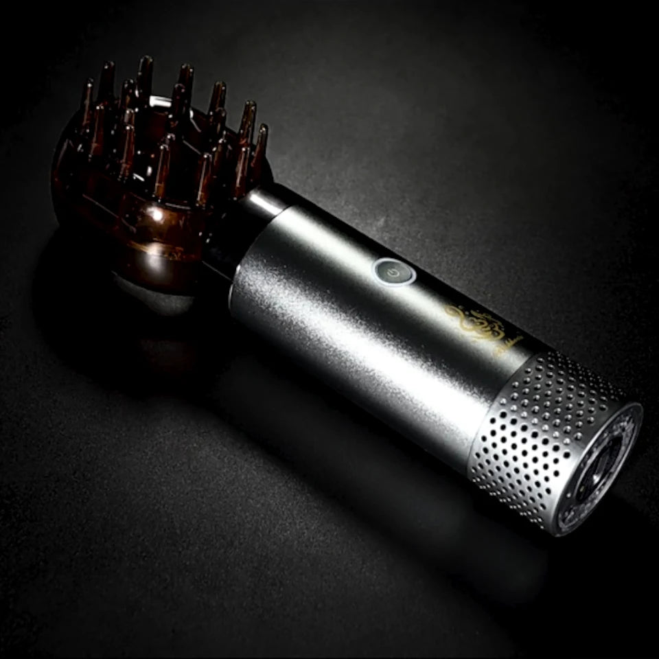 Bukhoon-Original Electric Hair Incense Burner, Mini Luxury Arabic Mubkhar, High Quality Metal Censer, Gift Set, Original, B20