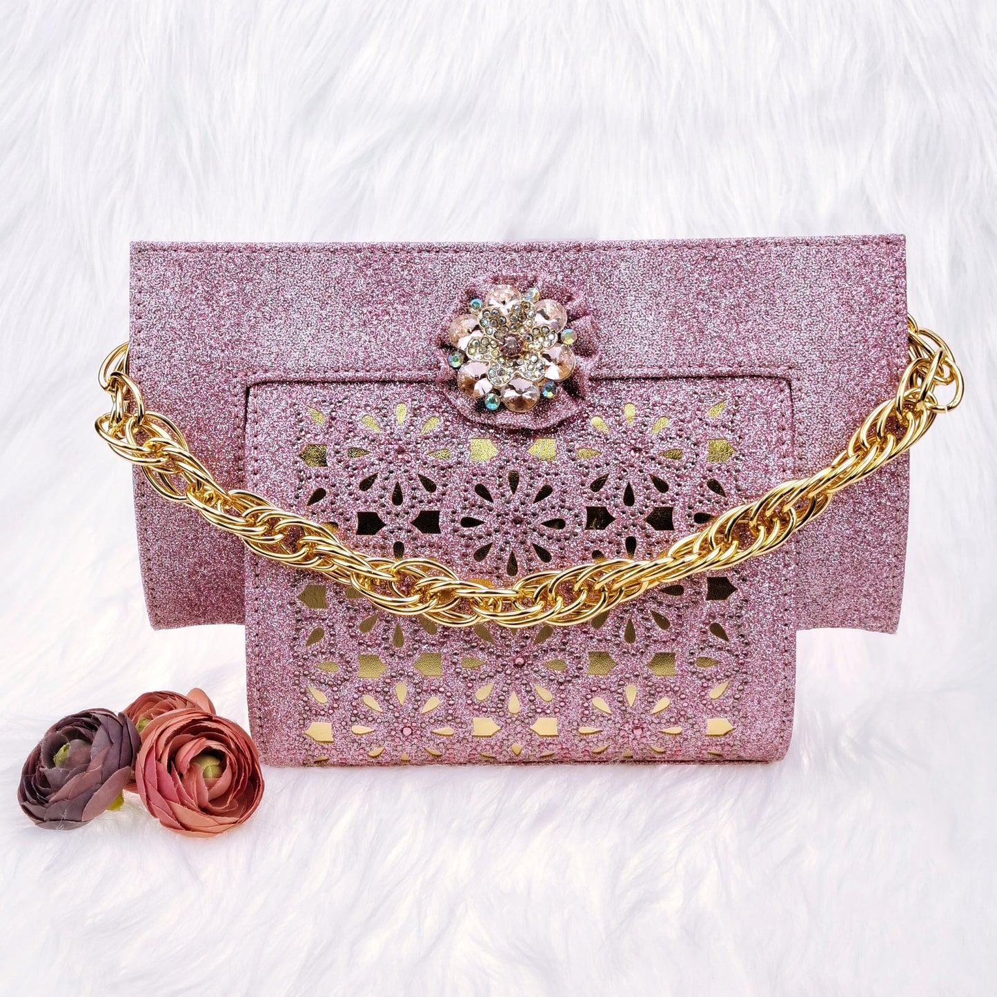 African Fashion Evening Shoes and Bag Italian Design Women's Shoes New Style High Heels Comfortable Women's Shoes and Bag Set