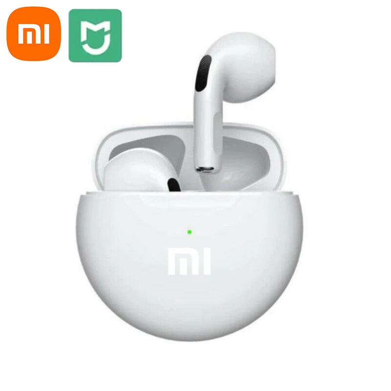 Xiaomi Air Pro 6 Earphone TWS 9D HIFI Headset Bluetooth Music Earbuds For IPhone Android Wireless Pods Headphones