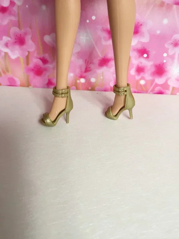 15 different styles for choose  Casual High heels doll shoes for your BB 1:6 Doll Fashion Cute Newest BBI00691