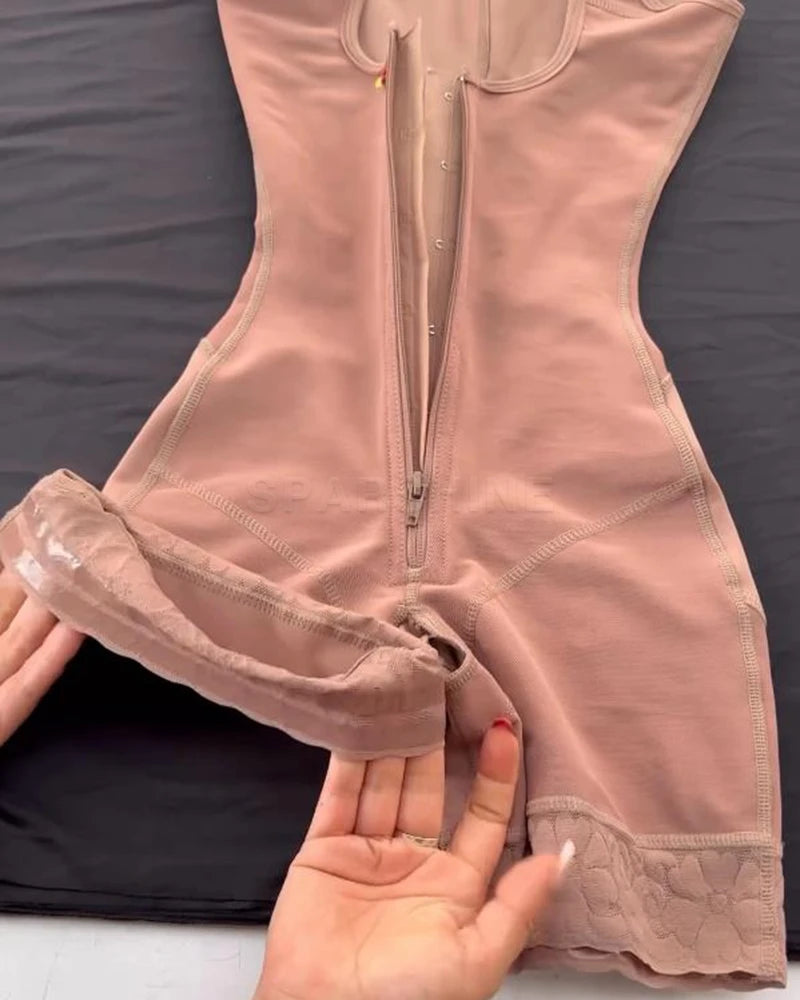 High Compression Body Shapewear Women Fajas Colombianas Corrective Girdle Tummy Control Post Liposuction BBL Slimming Waist Belt