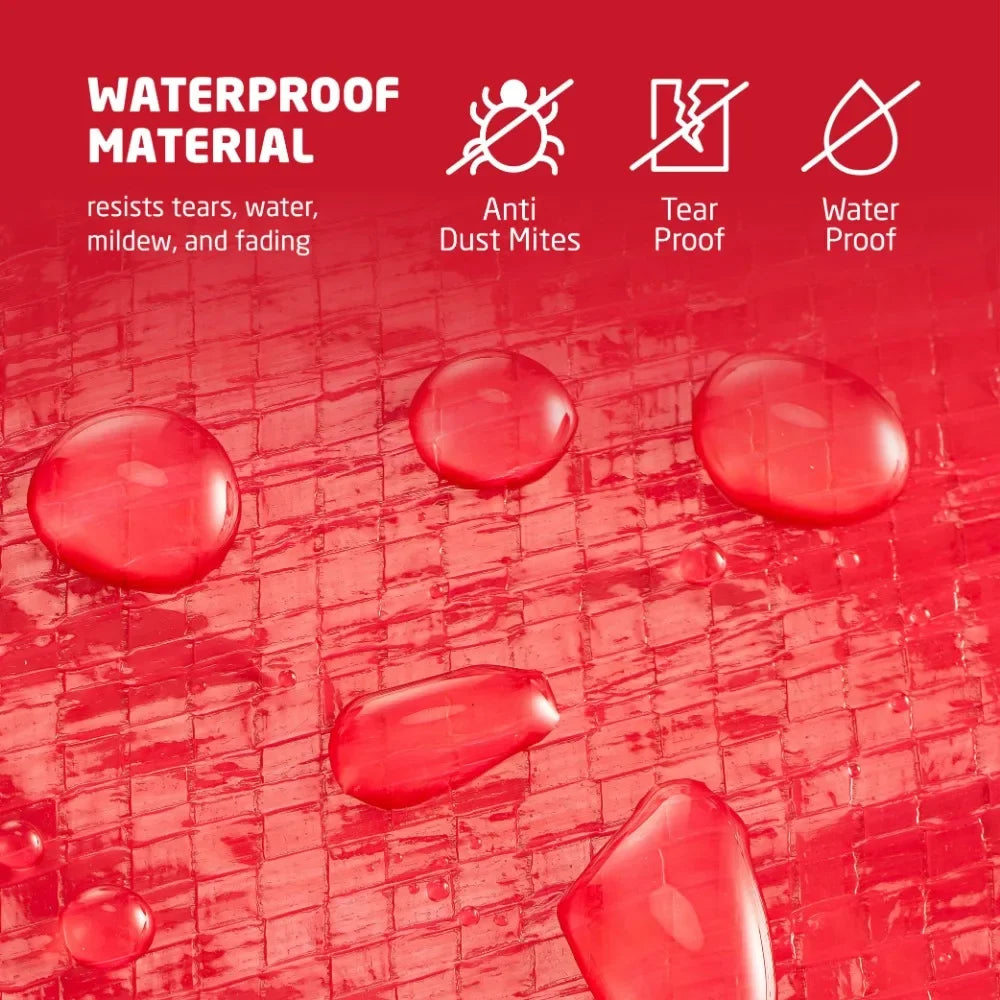 Christmas Wrapping Paper Storage Bag Large Capacity Waterproof Gift Wrap Paper Organizer Multi-purpose Home Underbed Storage Box