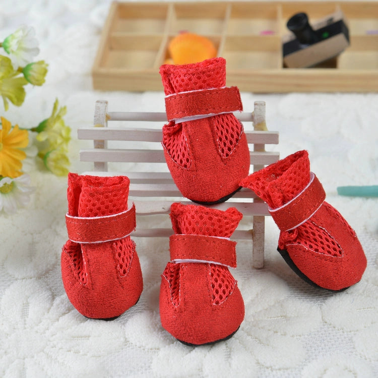Summer Mesh Shoes Schnauzer Pomeranian Pet Supplies Puppy