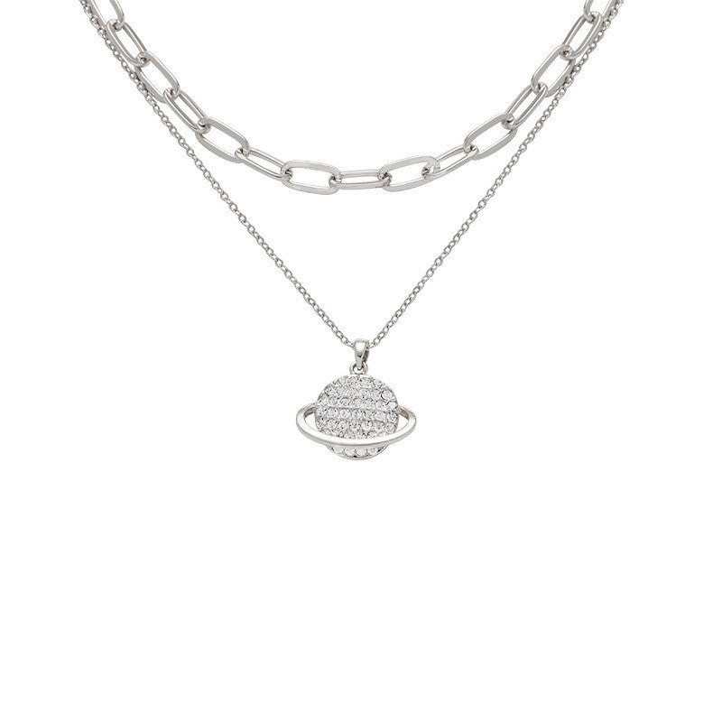 Clavicle Chain European And American Style Jewelry Exquisite Light Luxury Nebula