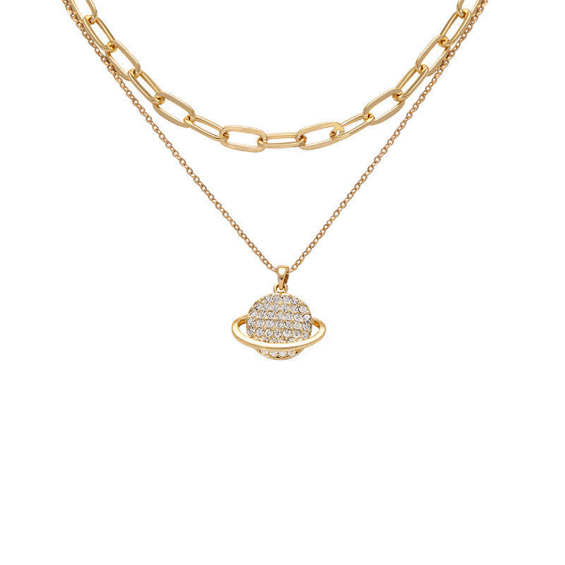 Clavicle Chain European And American Style Jewelry Exquisite Light Luxury Nebula