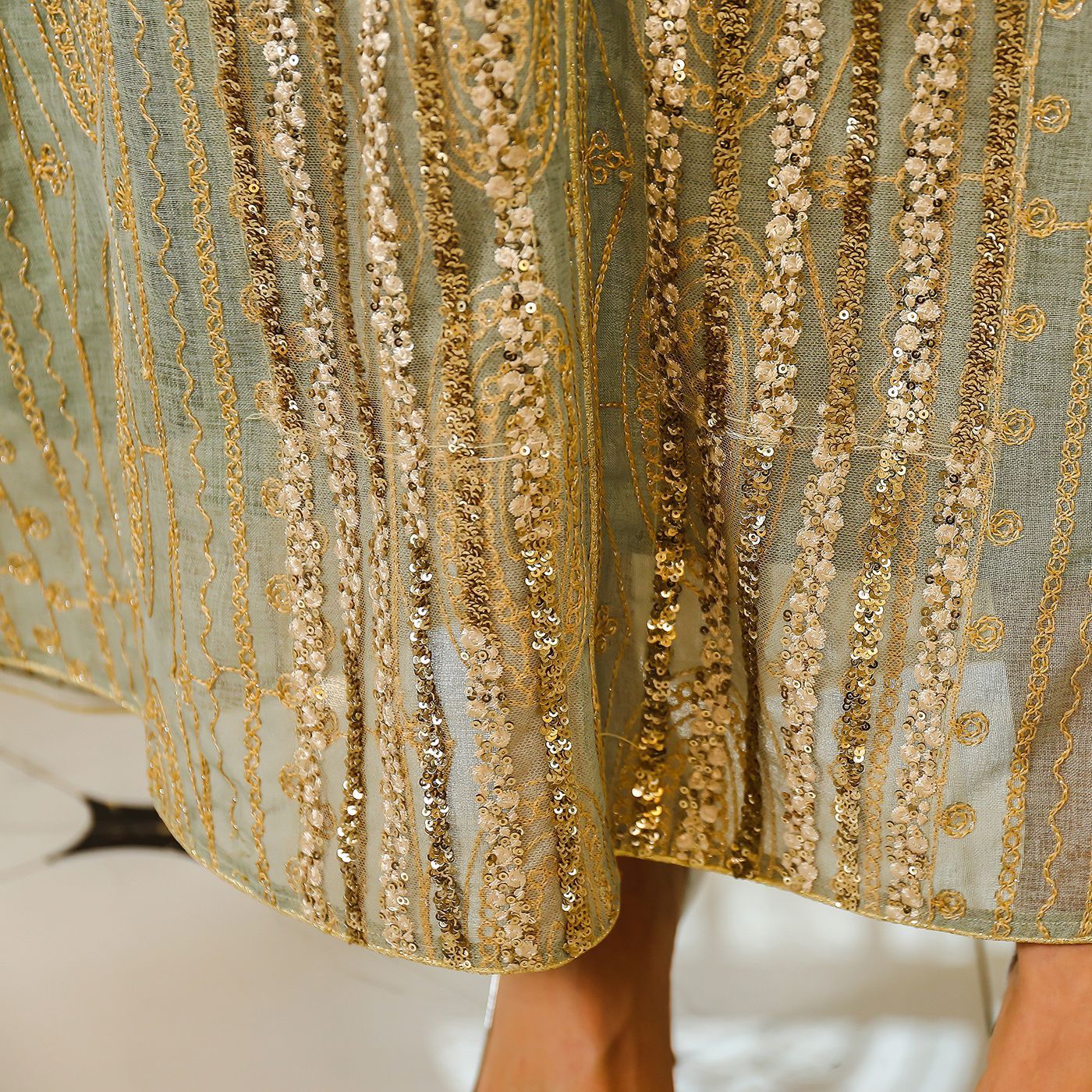 Muslim Robe Women's Sequined Gown