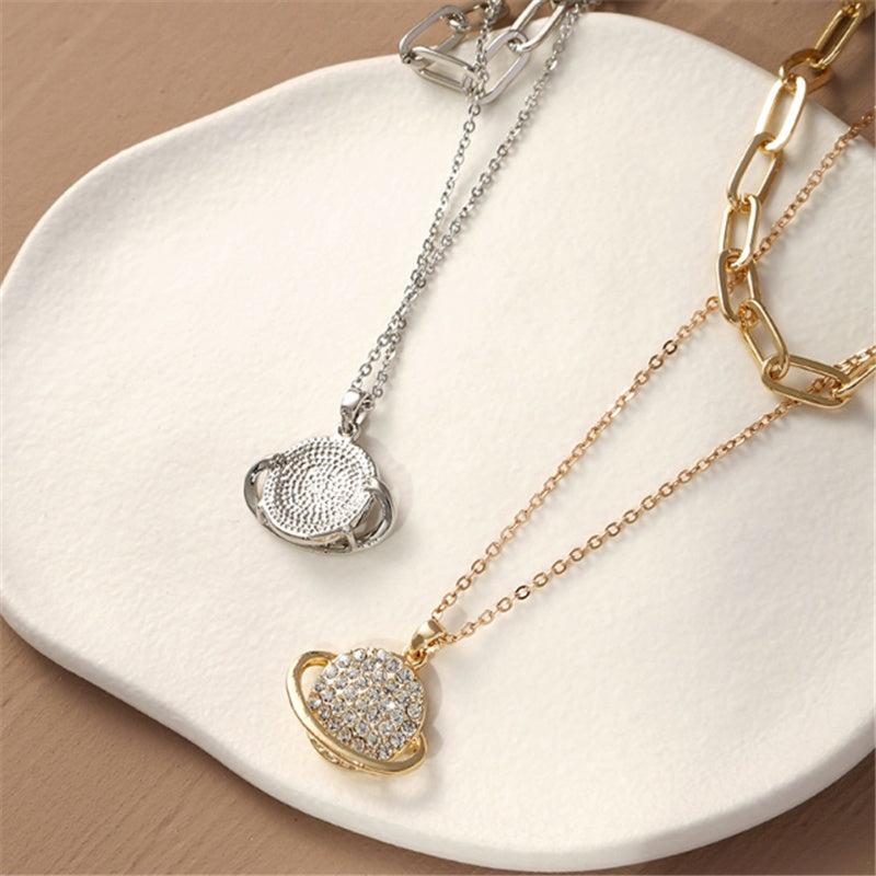 Clavicle Chain European And American Style Jewelry Exquisite Light Luxury Nebula